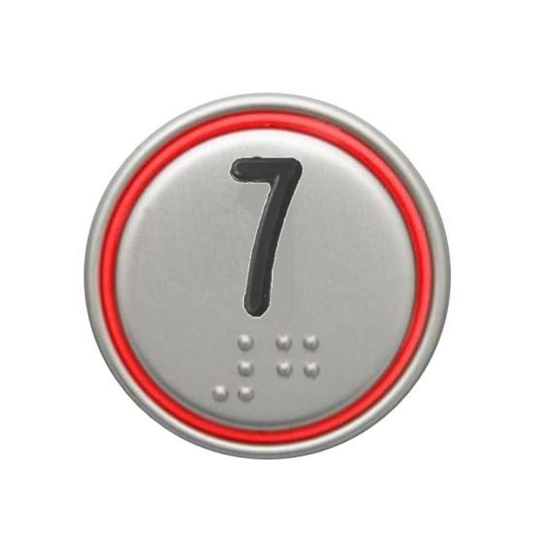 PULSADOR MACRO 24V CONECTOR ROJO "7" PULSADOR MACRO 24V CONECTOR ROJO "7"