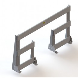 ROOF HANDRAIL EN81-20 H=700 L=1250