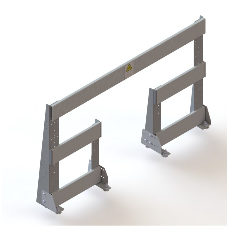 BALUSTRADE TOIT CABINE EN81-20 H=700 L=1250 BALUSTRADE TOIT CABINE EN81-20 H=700 L=1250