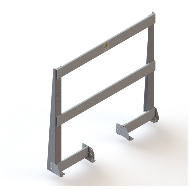BALUSTRADE TOIT CABINE EN81-20 H=1100 L=1250 BALUSTRADE TOIT CABINE EN81-20 H=1100 L=1250
