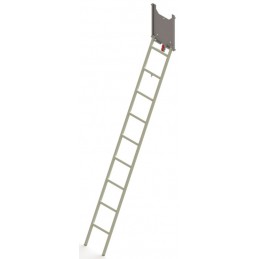 PIT LADDER RETRACTABLE TYPE 2b REDUCED (H=2800)