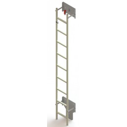 ESCALERA FOSO RETRACT TIPO 2a RED(H2800)