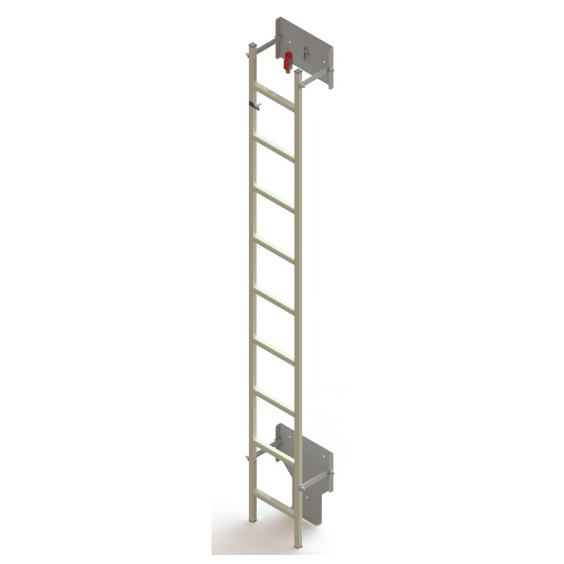 PIT LADDER RETRACTABLE TYPE 2a REDUCED (H=2800)