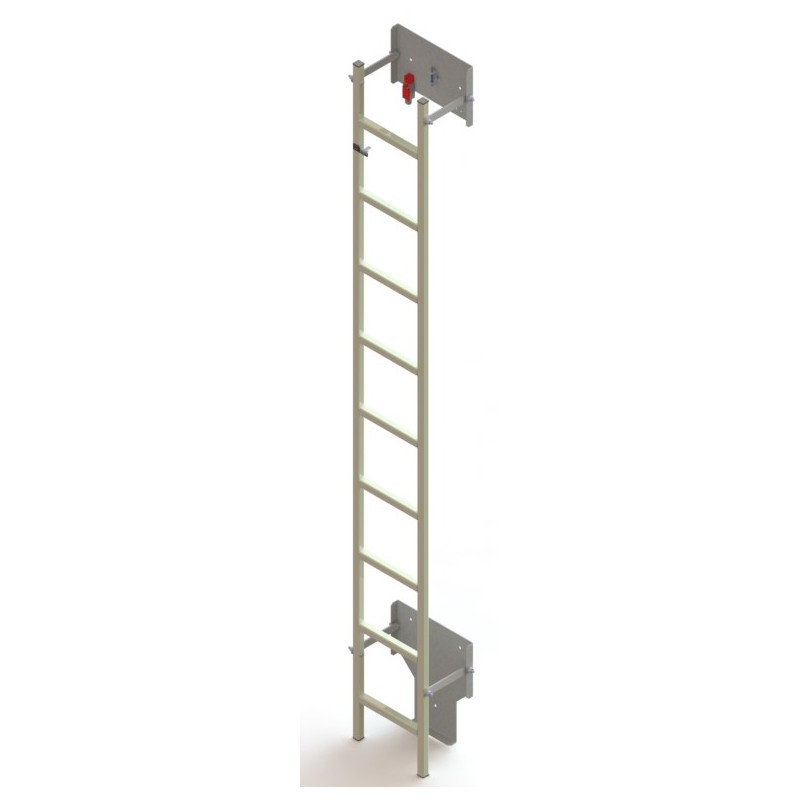 ESCALERA FOSO RETRACT TIPO 2a RED(H2800)