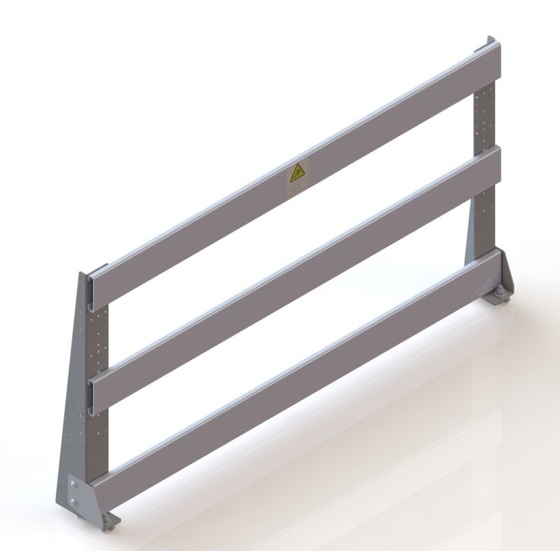 BALUSTRADE TOIT CABINE EN81-20 H=700 L=1450