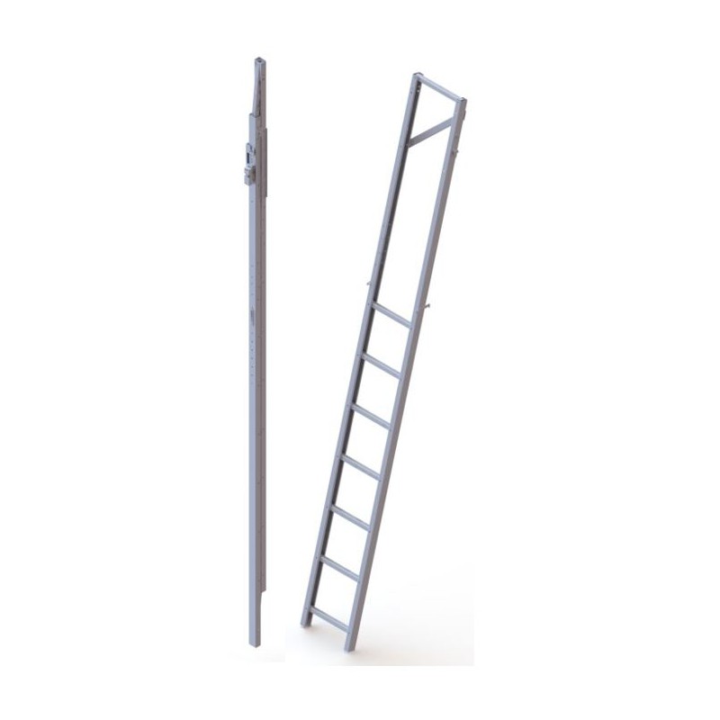 ESCALERA FOSO PLEGABLE TIPO 3a L=2425