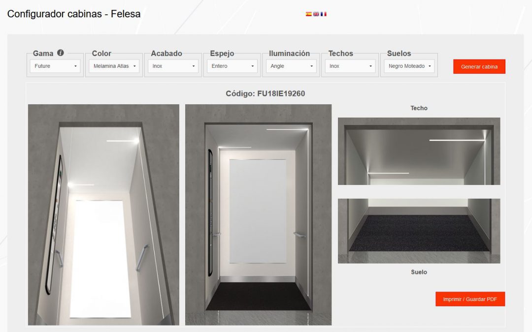 We release new cabin configurator